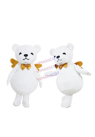 Bear Mascot Costume Cosplay Party Game Fancy Dress Outfit Halloween Adult Suit