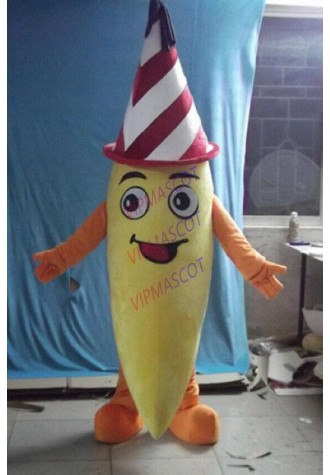 Fruits Banana Mascot Costume Suit Cosplay Party Game Dress Outfit Halloween Adult 2019