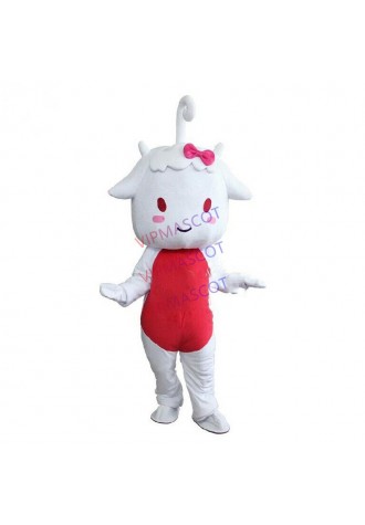 Sheep Mascot Costume Cosplay Animal Goat Party Dress Outfit Advertising Adults