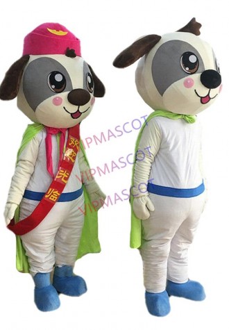 Dog Mascot Costume Parade Suit Cosplay Animal Performance Outfit Party Christmas