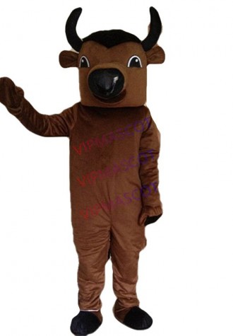Adversting Bullfighting Mascot Bull Costume Animal Cow Cosplay Party Dress Suits