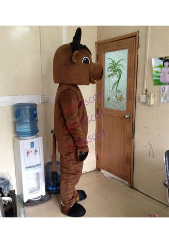Adversting Bullfighting Mascot Bull Costume Animal Cow Cosplay Party Dress Suits