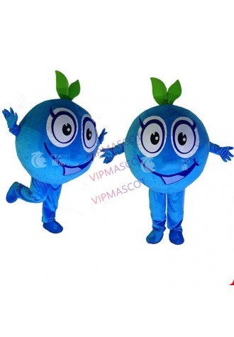 Blueberry Fruit Mascot Costume Cosplay Party Fancy Dress Outfit Adults Parade