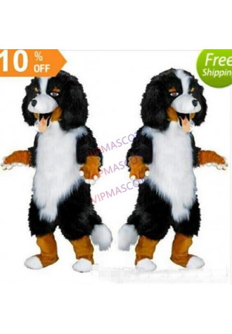 Sheep Dog Mascot Costume Cartoon Animal Fancy Dress Party Outfits Adults Parade