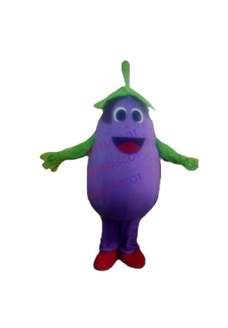 Eggplant Mascot Costumes Party Adversting Purple Vegetable Dress Cosplay Outfits