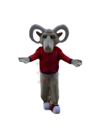 Bighorn Mascot Costume Suit Cosplay Party Game Dress Outfit Halloween Adult New