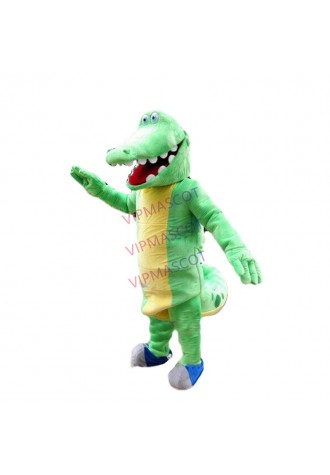 Crocodile Mascot Costume Suit Cosplay Party Game Dress Outfit Halloween Adult