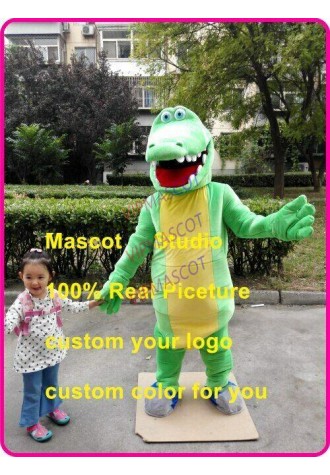 Crocodile Mascot Costume Suit Cosplay Party Game Dress Outfit Halloween Adult