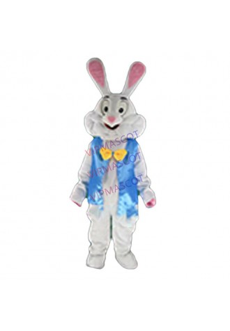 NEW Easter Bunny Mascot Costume Rabbit Cartoon Fancy Dress Free Ship Adult Size