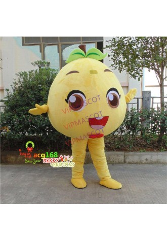 Grapefruit Mascot Costume Pear Suits Adversting Party Parade Fruit Dress Cosplay