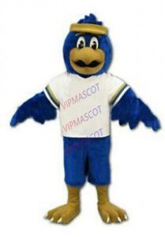 Halloween Blue Falcon Mascot Costume Cosplay Party Fancy Dress Adults Parade New