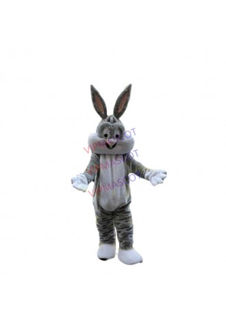 Bunny Mascot Costume Cosplay Party Game Dress Outfit Advertising Halloween Adult