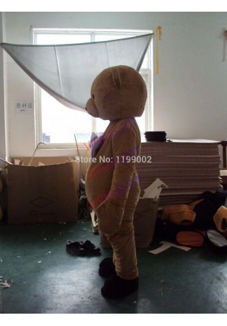 Halloween Brown Bear Mascot Costume Cosplay Party  Clothing Carnival Adults