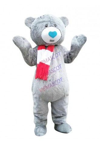 Wedding Teddy Bear Mascot Costume Cosplay Party Fancy Dress Adults Parade Suit