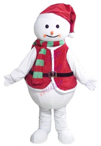 New listingXmas Snowman Cartoon Mascot Halloween Costume Cosplay Birthday Party Adult Dress