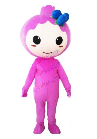Fruit Blueberry Mascot Costume Cosplay Party Dress Outfit Advertising Adult Size