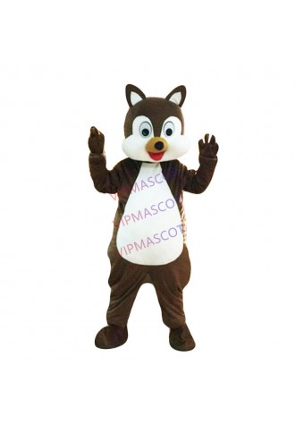 Squirrel Mascot Costume Suit Cosplay Party Game Dress Outfit Halloween Adult