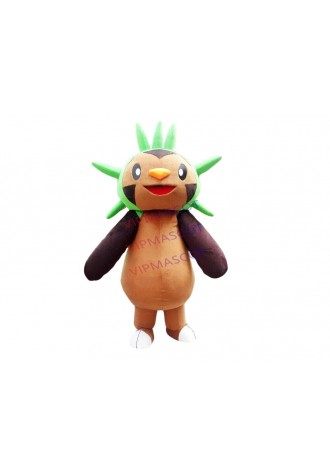 Chespin Mascot Costume Suit Cosplay Party Game Dress Outfit Halloween Adult New