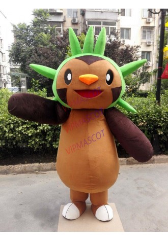 Chespin Mascot Costume Suit Cosplay Party Game Dress Outfit Halloween Adult New