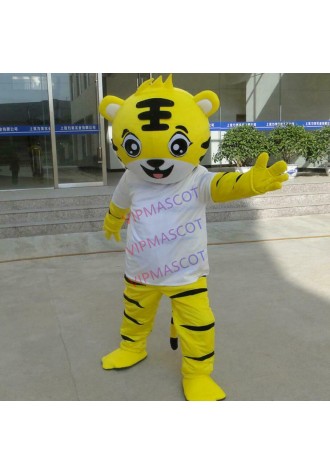 Tiger Mascot Costume Suit Cosplay Party Game Dress Outfit Halloween Adult