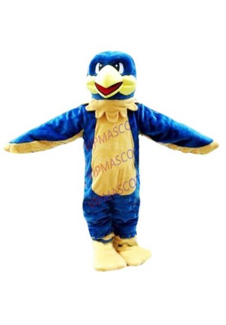 Blue Falcon Mascot Costume Suit Cosplay Party Game Dress Outfit Halloween Adult
