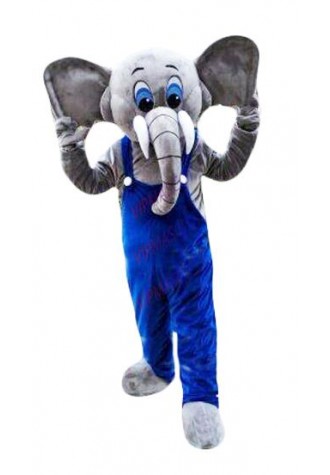 Elephant Mascot Costume Suit Cosplay Party Game Dress Outfit Halloween Adult