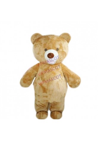 Halloween USA Teddy Bear Mascot Costume Fancy Dress fast shipping Adults Size