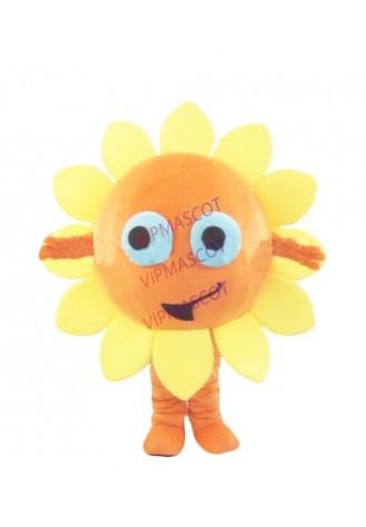 Halloween Sunflower Heronsbill Mascot Costume for Adults Christmas