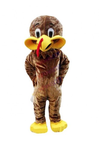 Turkey Mascot Costume Suit Cosplay Party Game Dress Outfit Advertising Halloween