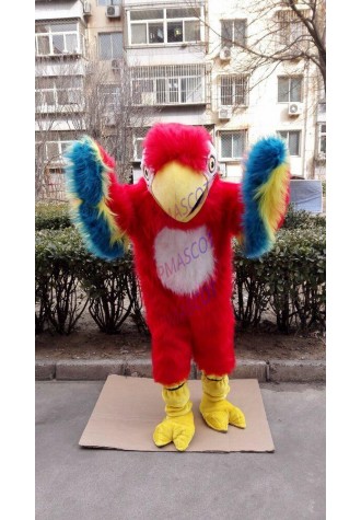 Plush Parrot Mascot Costume Suit Cosplay Party Game Dress Outfit Halloween Adult