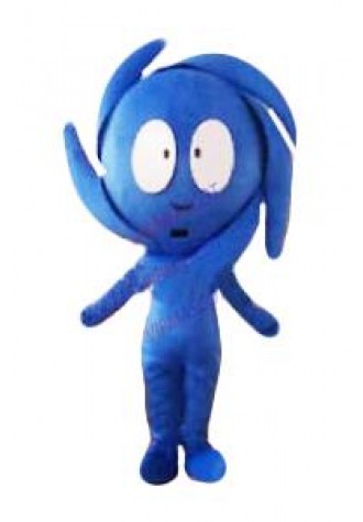 Halloween Blue Tornado Mascot Costume Cosplay Fancy Dress Adults Parade Suit New