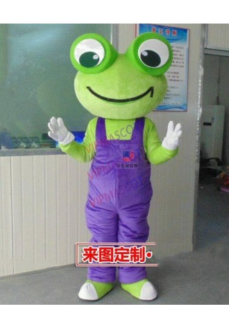 Frogs Mascot Costumes Cartoon Apparel Birthday Party Masquerade Christmas Adult