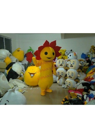Halloween Cute Sun Doll Mascot Costume Cosplay Party Clothing Carnival Adults