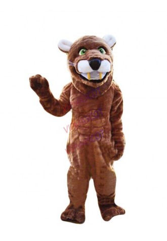 Cougar Mascot Costume Suit Cosplay Party Game Dress Outfit Advertising Halloween