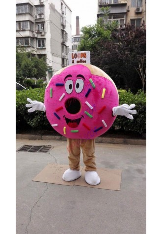 Pancake Food Donut Mascot Costume Anime Cosplay Mascotte Theme Dress Carnival US