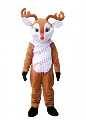 Deer Mascot Costume Cosplay Party Fancy Dress Outfit Advertising Adult Halloween