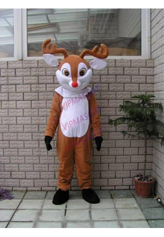 Deer Mascot Costume Cosplay Party Fancy Dress Outfit Advertising Adult Halloween