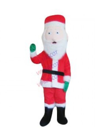 Santa Claus Mascot Christmas Fancy Dress Xmas Father Party Costume Adult Cosplay