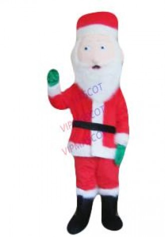 Santa Claus Mascot Christmas Fancy Dress Xmas Father Party Costume Adult Cosplay