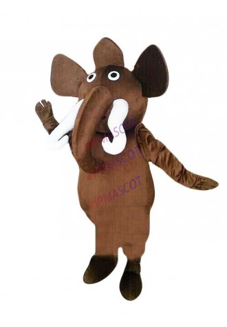 Brown Elephant Mascot Costume Cosplay Party Fancy Dress Outfit Halloween Adults