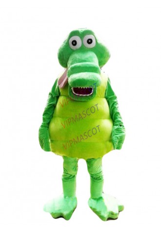Aligator Mascot Costume Suit Cosplay Party Game Dress Outfit Halloween Adult