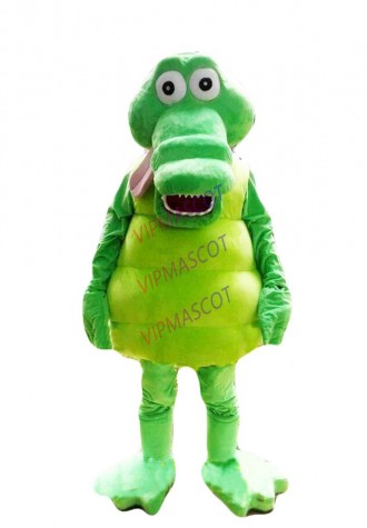 Aligator Mascot Costume Suit Cosplay Party Game Dress Outfit Halloween Adult