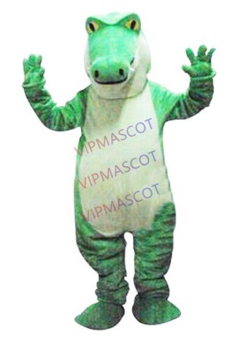 Crocodile Mascot Costume Suit Animal Cosplay Party Fancy Dress Outfit Adult Size