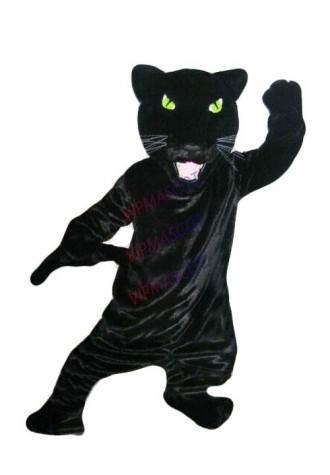 Black Leopard Mascot Costume Cosplay Party Game Dress Outfit Halloween Adult