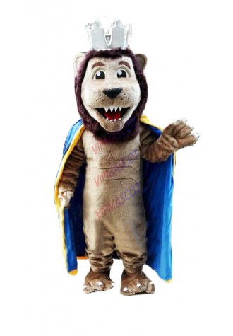 Lion Mascot Costume Cosplay Party Game Dress Outfit Advertising Halloween Adult