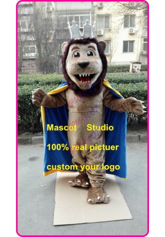 Lion Mascot Costume Cosplay Party Game Dress Outfit Advertising Halloween Adult