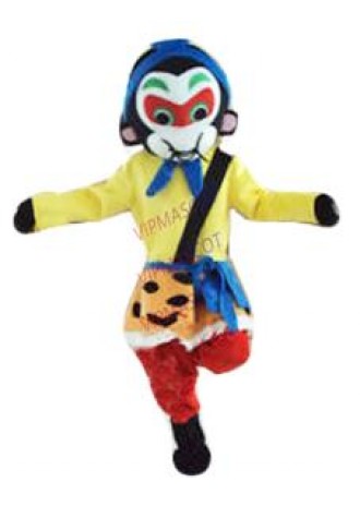 Sun Wukong Mascot Costume Adult Monkey Suit Halloween Cartoon Party Dress Outfit