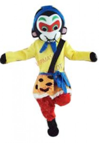 Sun Wukong Mascot Costume Adult Monkey Suit Halloween Cartoon Party Dress Outfit