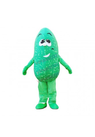 Bitter Gourd Mascot Costume Vegetable Suit Advertising Unisex Dress Party Parade