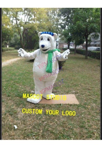 Bear Mascot Costume Cosplay Party Game Dress Outfit Advertising Halloween Adult